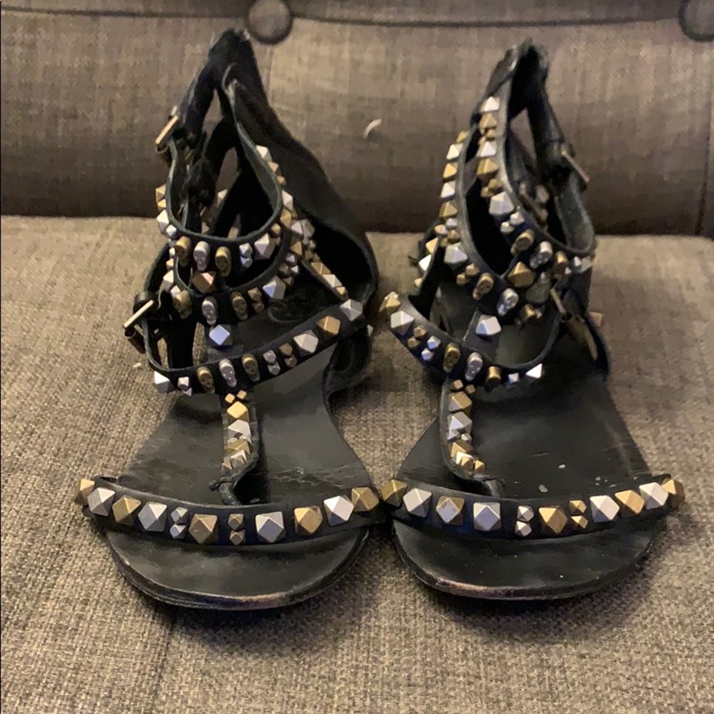 ASH Black gladiator sandals